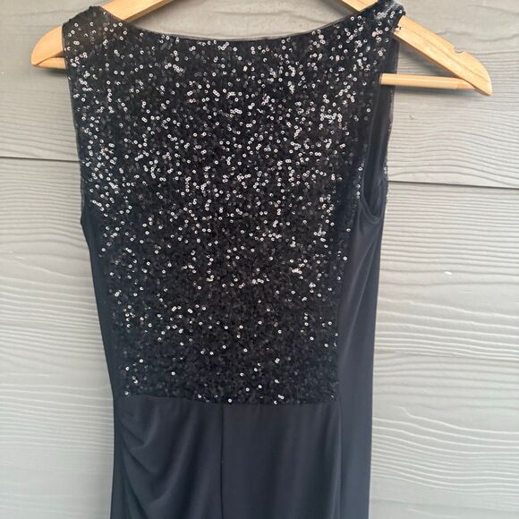 Ralph Lauren sequin evening gown - Picture 6 of 8